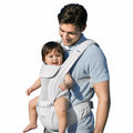 Baby Carrier with Hip Seat, 6-in-1 Ergonomic Front-Facing, Air-Padded | Extra-Wide Non-Slip Hip Seat