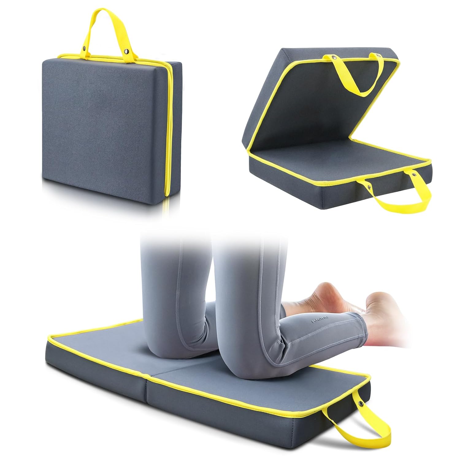 Kneeling Pad for Gardening & Extra Thick Knee Pad – Soft Foam Knee Cushion with Waterproof Cover – Large 24x13 Inch