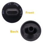 4 Pack 71001641 Range Burner Control Knobs Compatible with Jenn-Air Stoves