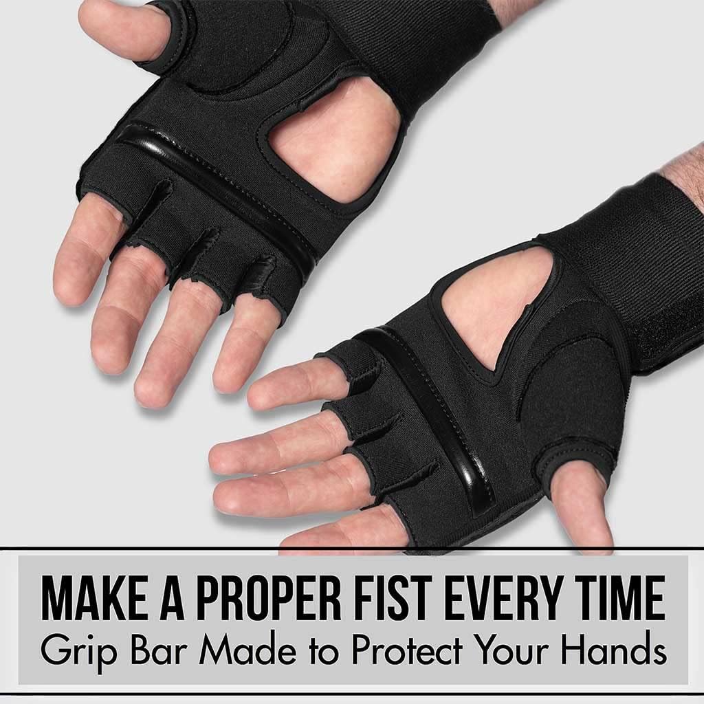 Quick Gel Boxing Wraps Under Boxing Gloves - Kickboxing MMA Muay Thai - Fist, Knuckle, Wrist Wrap Protection Inner