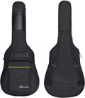 41 Inches Guitar Bag Dual Adjustable Shoulder Strap Acoustic Guitar Case Gig Bag, Waterproof Oxford Cloth 0.3 Inch