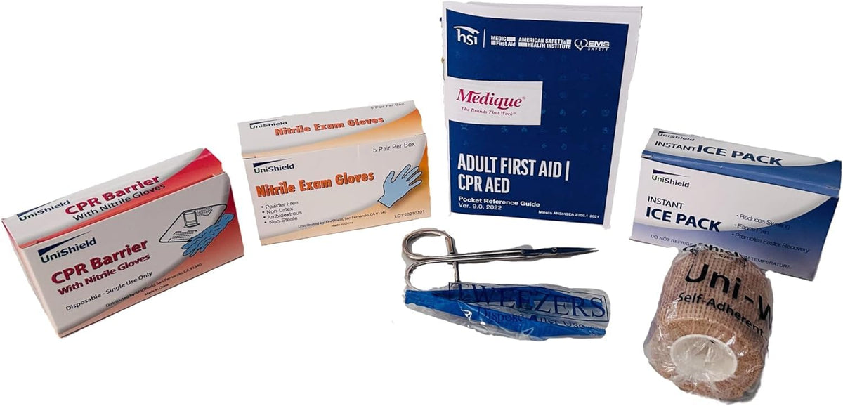 Class-B First Aid Refills Medication Without Cabinet | Essential Medications for Emergency Preparedness | Ensuring