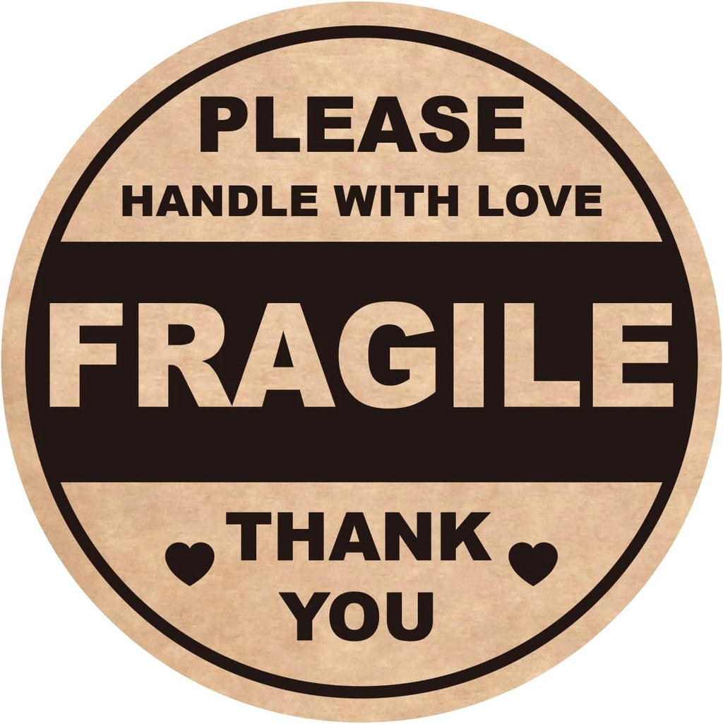2 inch 300 PCS Fragile Stickers for Shipping