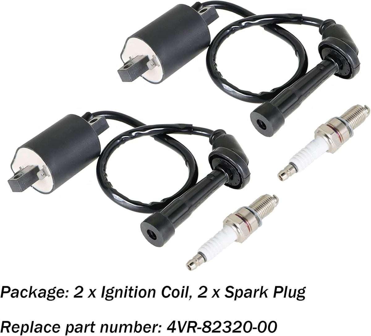 WFLNHB Ignition Coil Plug Replacement for Yamaha V Star 650 XVS650
