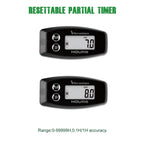 YOOREAL Vibration Hour Meter,User Shutdown Waterproof IP67
