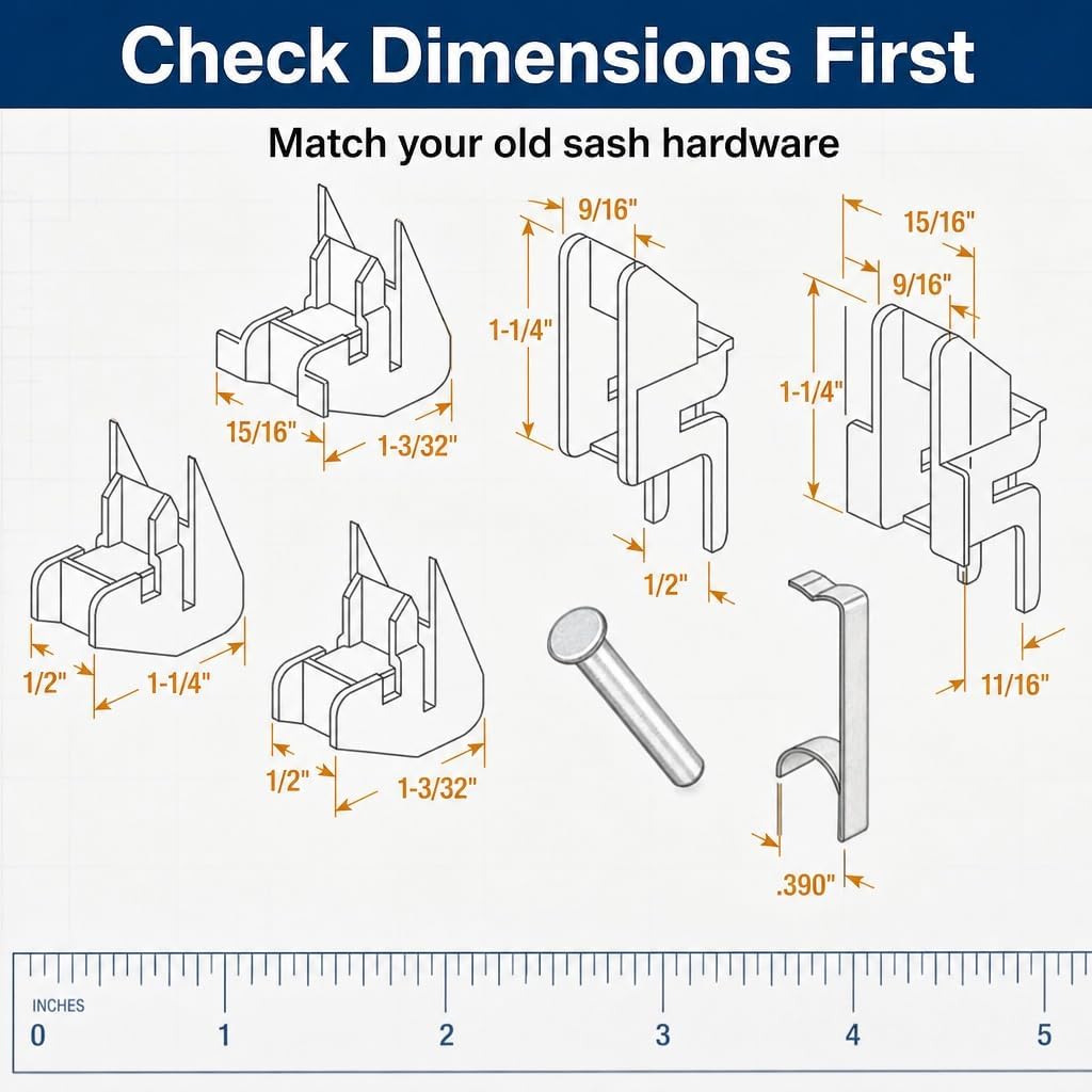 Prime-Line H 3719 Sash Balance End Guide Kit