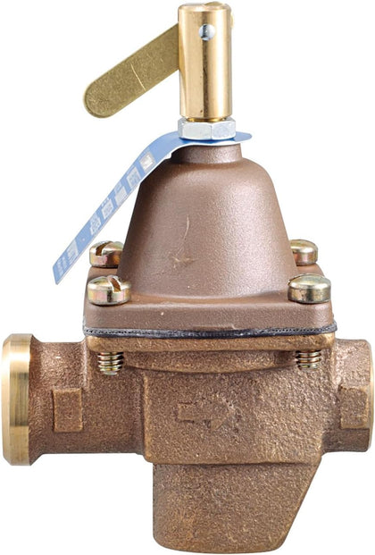 Watts B1156F Bronze Water Feed Regulator 1/2" NPT Threaded Inlet Connection