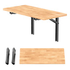 Wall Mounted Folding Workbench, Folding Wall Table, 47.25x22.75 in