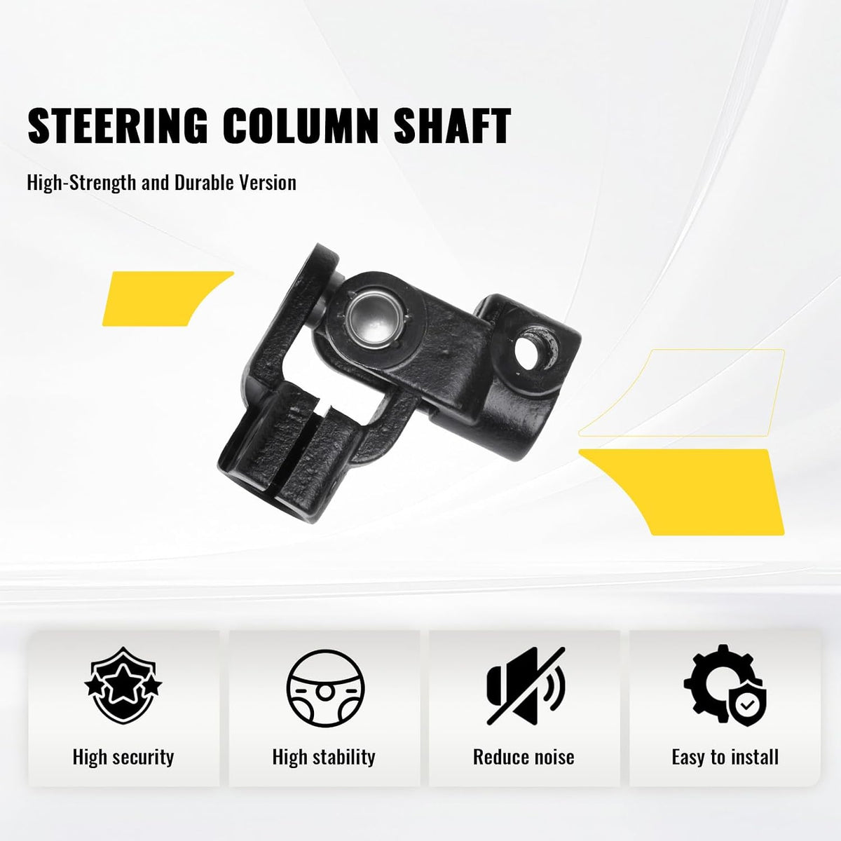TUCAREST 425-358 Lower Steering Shaft Universal U-Joint Coupler Compatible with 2008-2012 Fo-rd Escape / 08-11 Ma-zda Tribute, Me-rcury Mariner Replace # 8L8Z3B676E 8L8Z3B676C ZZC032850B