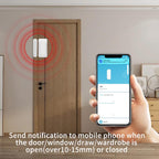 Tiny Dropped-Resistant smart Zigbee3.0 Door/Window Sensor Contact Sensor, Support Ewelink Home Assistant zigbee2MQTT (2)