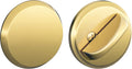 B81605 Key Lock Door Knocker - Bright Brass