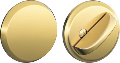 B81605 Key Lock Door Knocker - Bright Brass