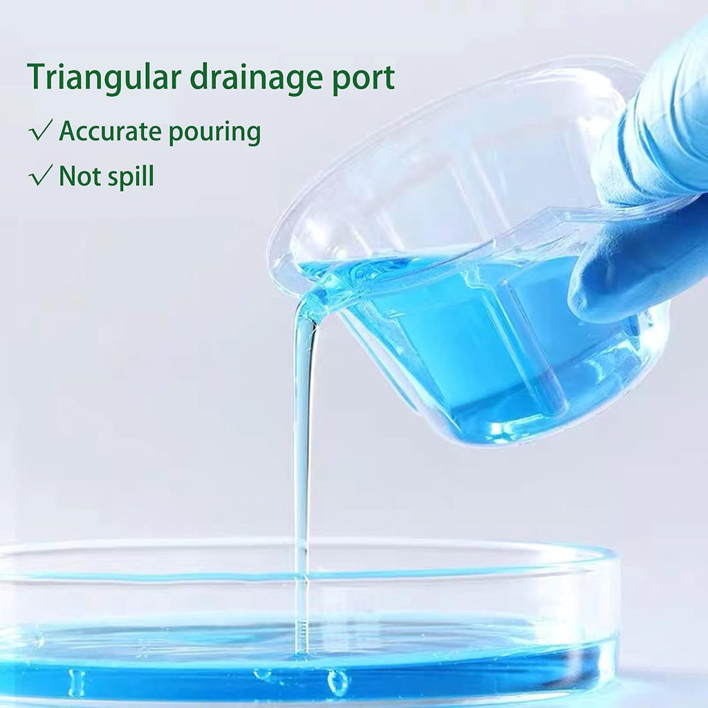 Mixing Cup 100PCS,40ml Disposable Plastic Resin Mixing Cups