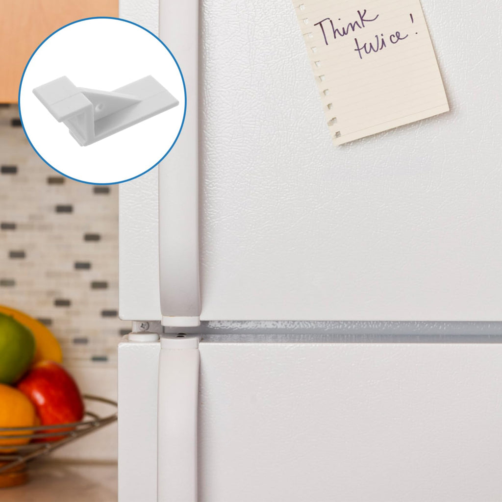 TOPPERFUN Fridge Accessory Plastic Freezer Shelf Hooks Refrigerator Clip Hooks for Storage Organization