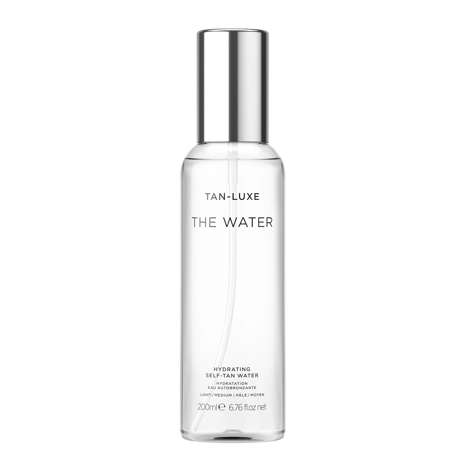 The Water: Hydrating Tanning Water, Self Tanner Mist – Light to Medium, 6.76 fl. oz