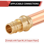 5Pcs EFIELD 3/4"Copper Press x PEX-A Coupling Adapter(PEX1960186-5)