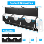 Angle Grinder Holder,Angle Grinder Stand with Discs Hook Rack & Cord Hanger