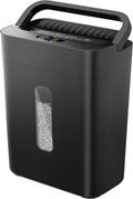 6-Sheet Shredder for Home Office, 3.43 Gallon Cross Cut Shredder, P-4 High Security Paper Shredders for Credit Card