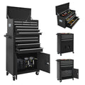 13-Drawer Double Door Rolling Tool Chest, 2 in 1 Detachable Tool Chest,Tool Box with Drawers and Wheels, Large Tool