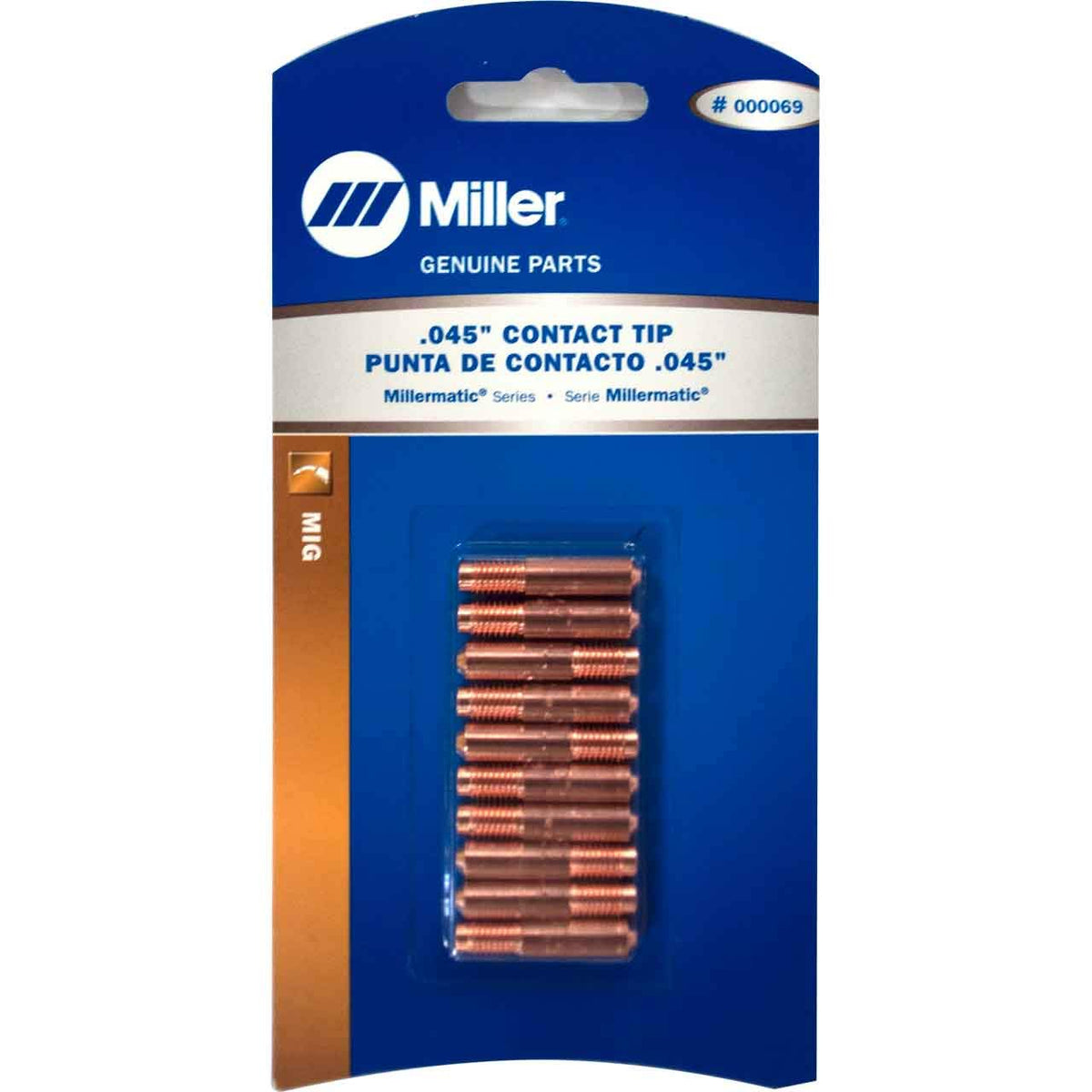 Contact Tip, 0.045, PK10