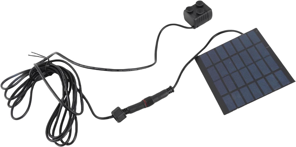 Solar Fountain Heater Mini Solar Fountain Pump Panel Kit – for Garden, Bird Bath, and Pond Decoration – 30-60cm Water