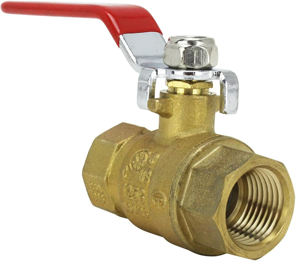 Milton (1094-8) 1/2" FNPT Full Port Heavy-Duty Brass Ball Valve
