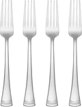 Portola Dinner Forks Silverware Set for 4, Flatware