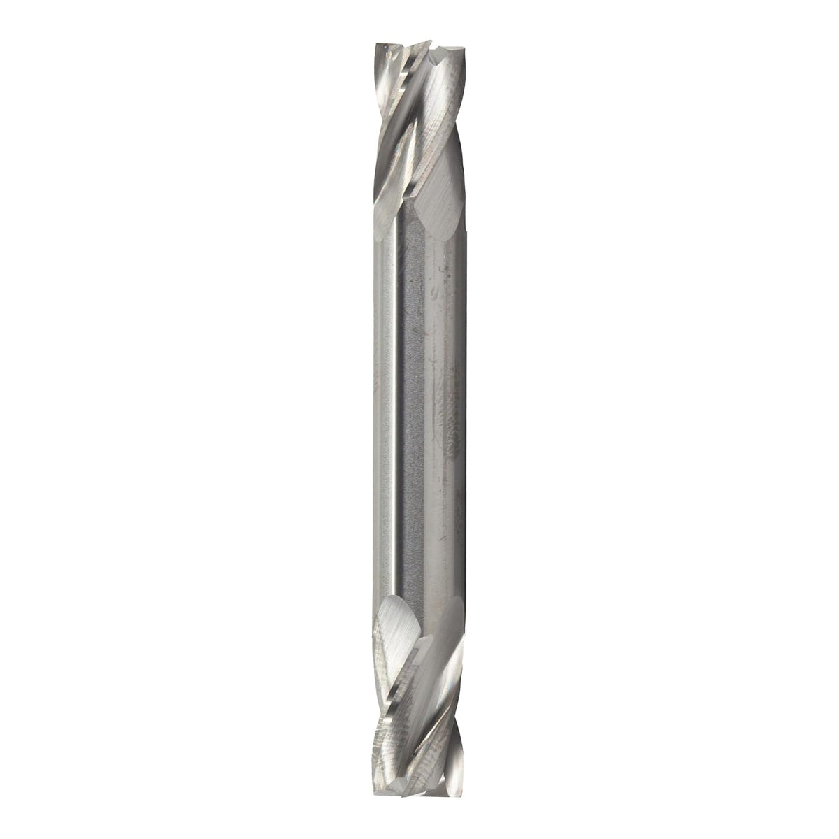 Drill America 3/16" Carbide 2 Flute Double End Stub End Mill, MMO Series