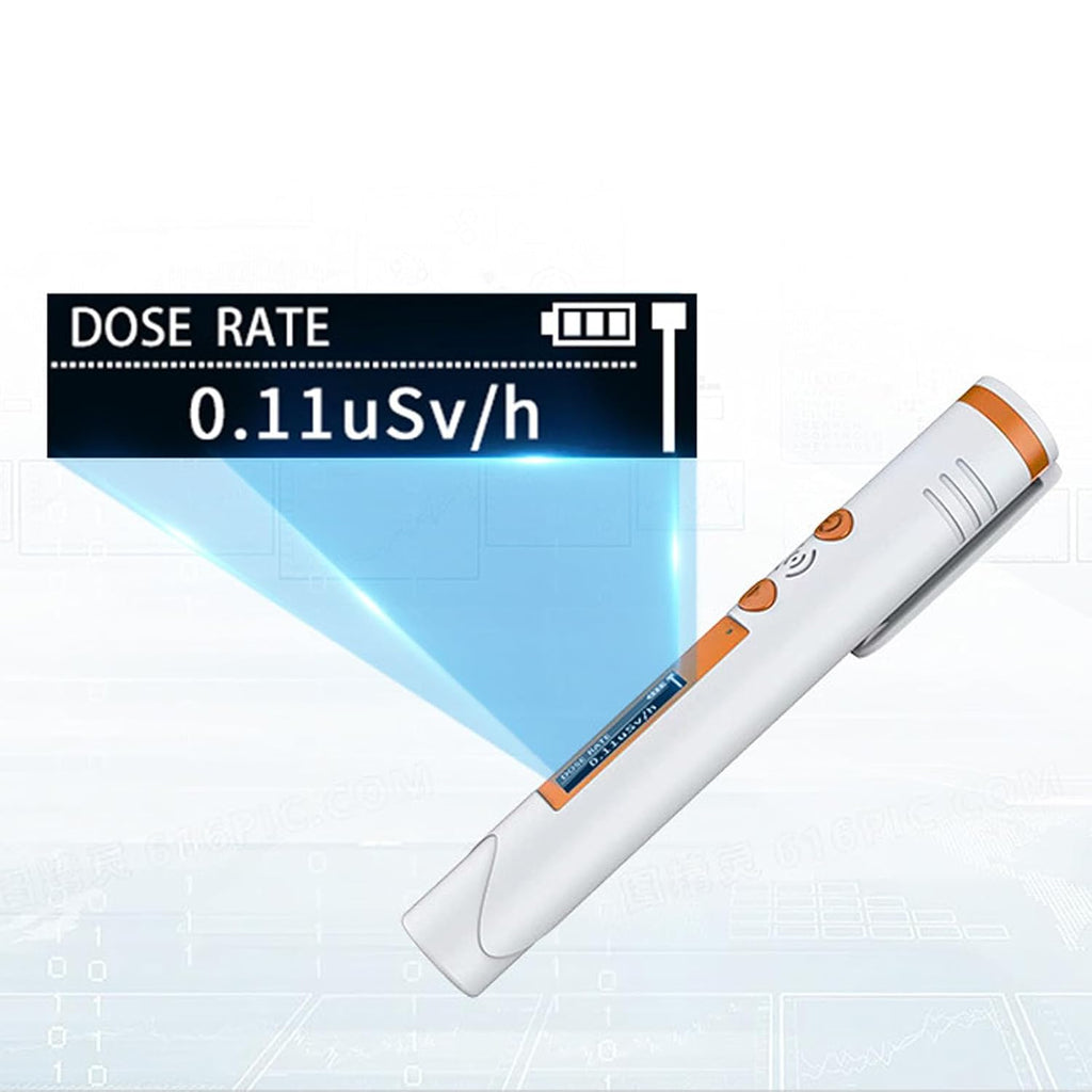 Nuclear Radiation Detector and Geiger Counter for Beta Gamma X Ray Monitoring - Personal Dosimeter with Geiger Muller