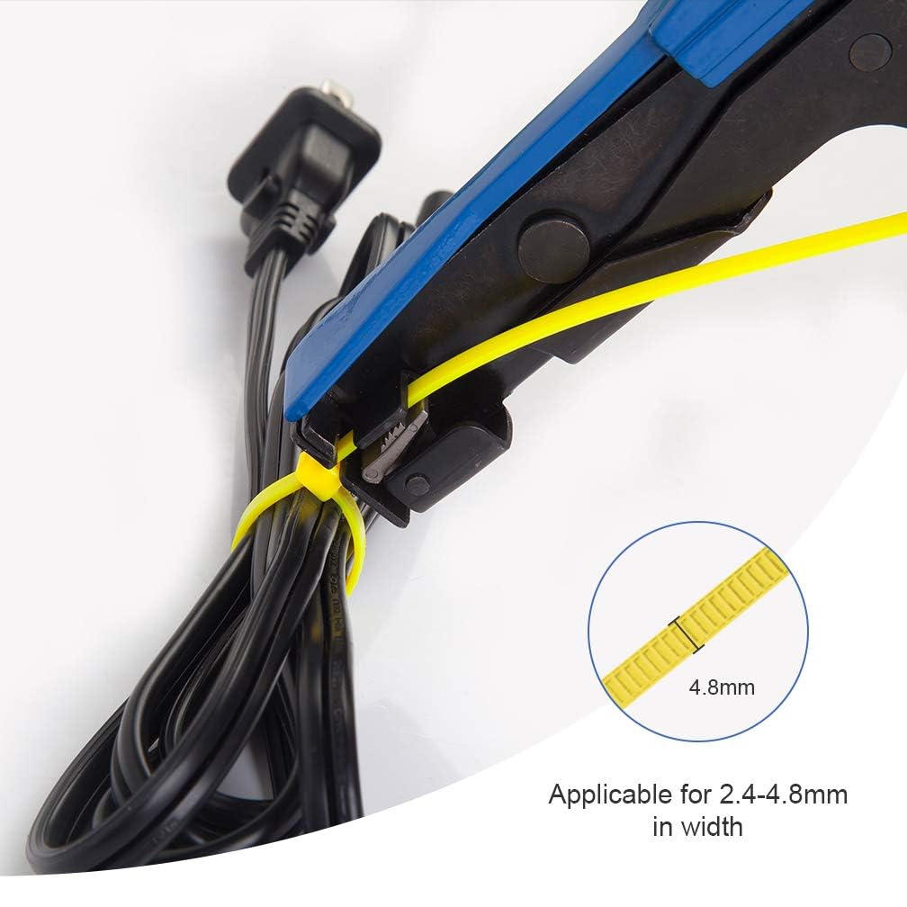 10Gtek Cable Tie Gun, Nylon Zip Tie Tensioning and Cutting Tool