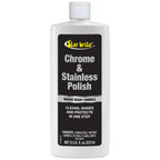 Chrome & Stainless Polish - Marine Grade Formula Protects Against Pitting, Salt Deposits, Staining & Rust on Chrome