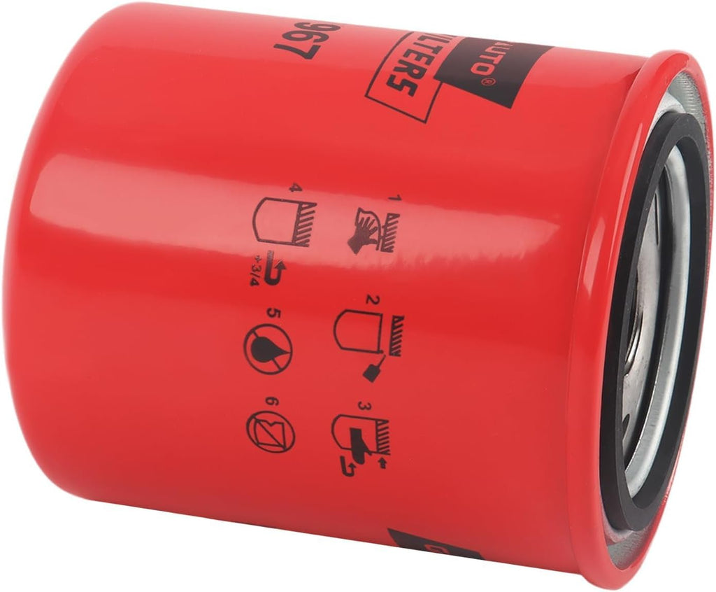 GETOPAUTO BF7967 Fuel Filter Compatible with Baldwin Heavy Duty（Set of 6)
