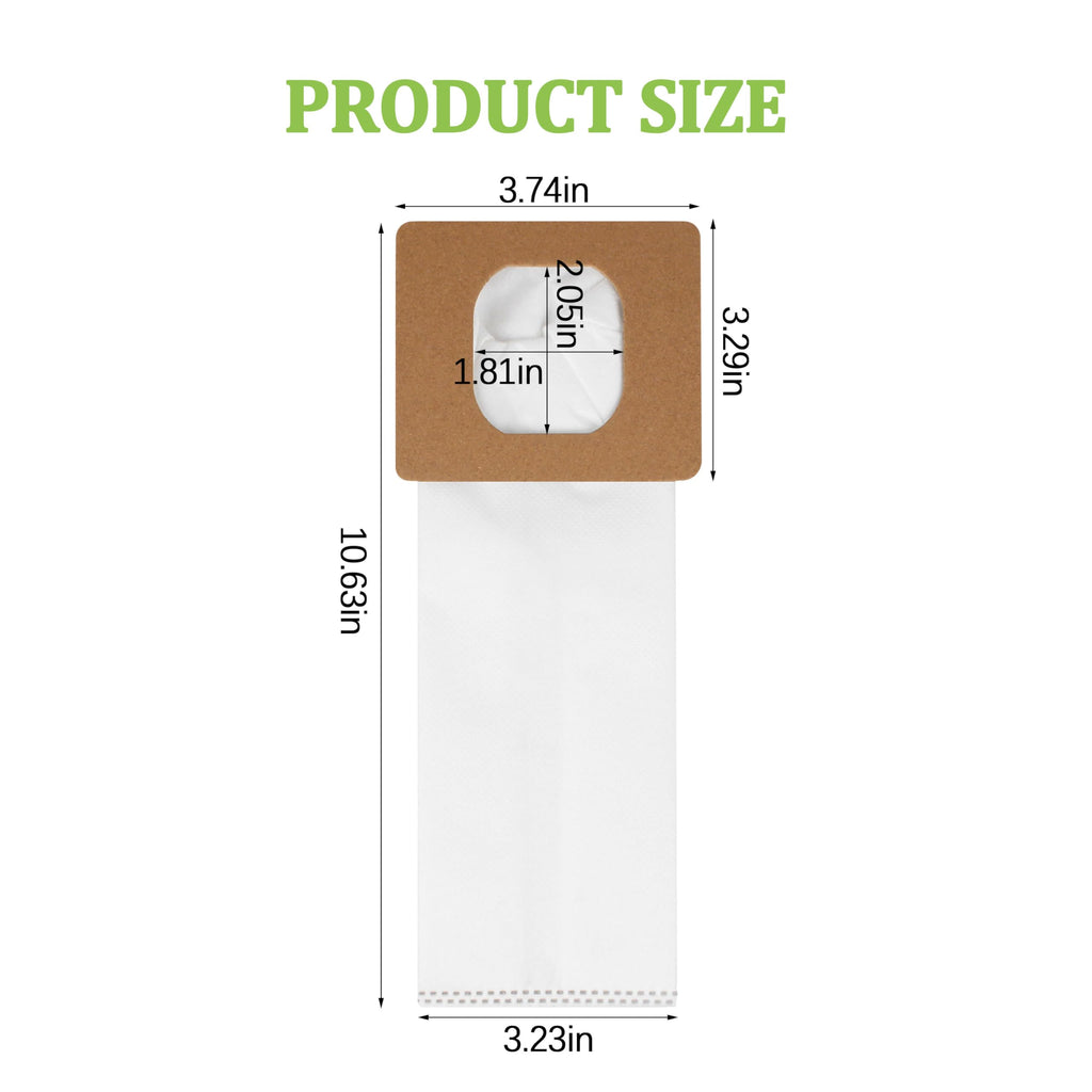 Type I Vacuum Bags for Hoover Platinum Canister Vacuum Cleaner 10 Pack