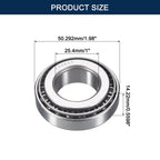 HIPicco L44643/10 Tapered Roller Bearing Cone and Cup Set