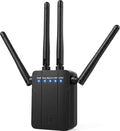 WiFi Extender Signal Booster for Home,1200Mbps 2.4GHz 5GHz Dual Band WiFi Repeater Ethernet Port,WPS Setup,Mesh