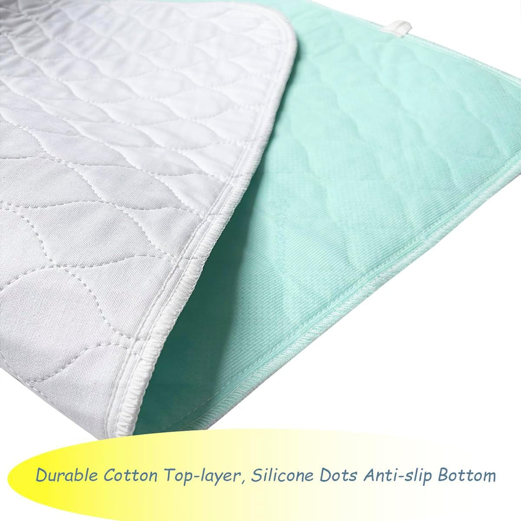 Washable Waterproof Bed Pads, Extra Absorbent 34”x36” (2 Pack