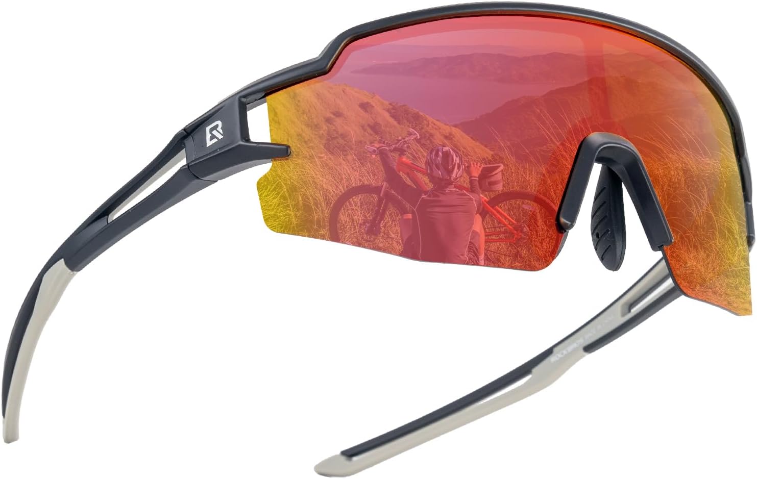 Polarized Sunglasses UV400 Sport Lightweight | Cycling Glasses, UV400 Protection, Anti-Glare Polarized Lens, 22g