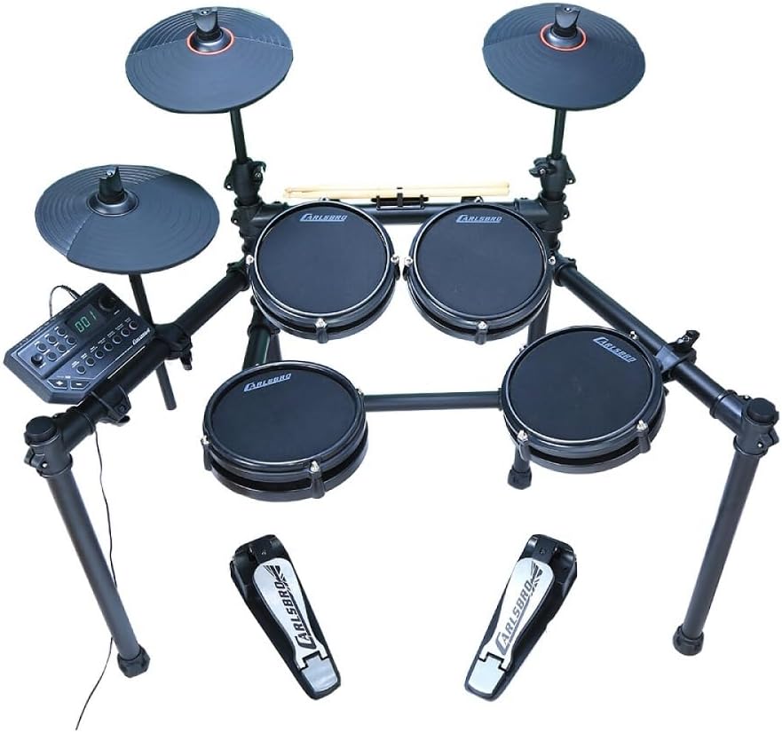 7-Piece Mesh Pad Electronic Drum Kit (CSD25M)