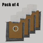 Pack of 4 Robot Vacuum Filter Bags Vacuum Cleaner Replacement Dust Bags