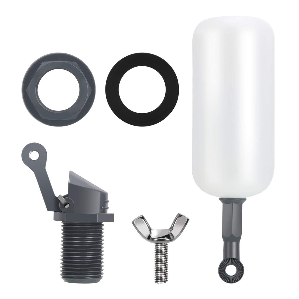 Float Ball Valve 1/2 Inch Autofill Float Valve | Male Straight Thread Automatic Float Valve, Livestock Trough Pond