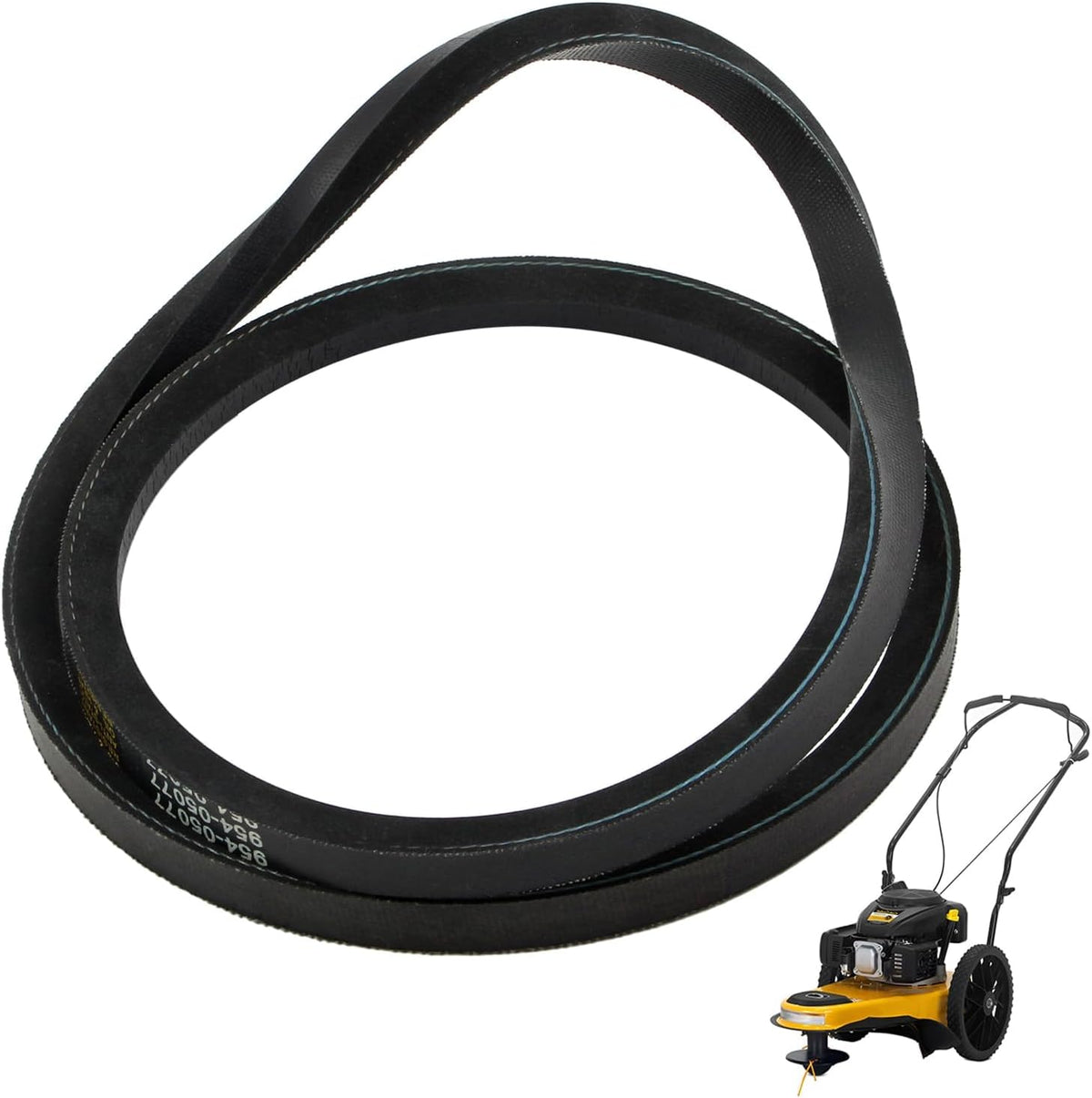 4L x 44.6" V-Belt Replacement Replace 954-05077 754-05077 Trimmer Base Wear-Resistant