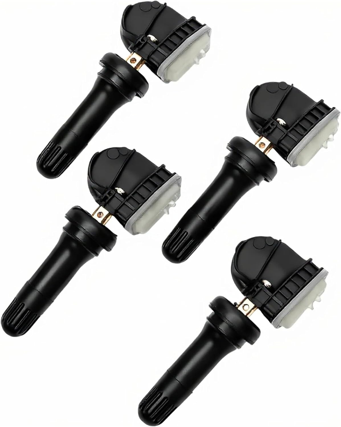 TPMS Sensors Set of 4 for Ford F150/Explorer/Fusion 2015-2024 - OEM F2GZ-1A189-A TPMS35 Replacement, Waterproof