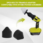 Hex to Triangle Adapter for Ryobi Power Scrubber (1)