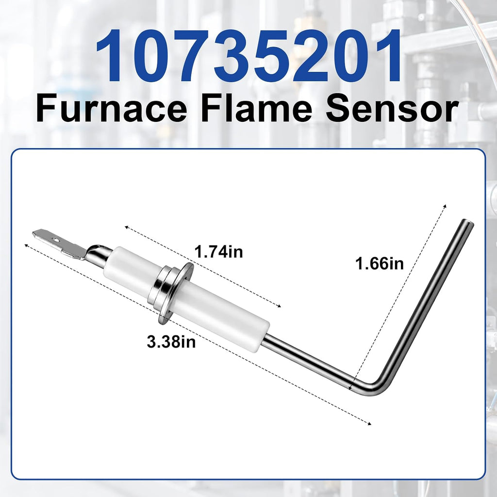 10735201 Upgraded Furnace Flame Sensor Rod for Amana