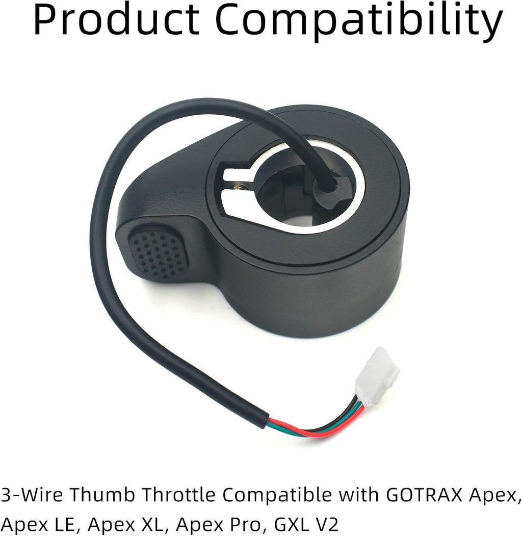 Thumb Throttle Replacement for Gotrax GXL V2, Hiboy S2 & S2 Pro