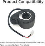 Thumb Throttle Replacement for Gotrax GXL V2, Hiboy S2 & S2 Pro