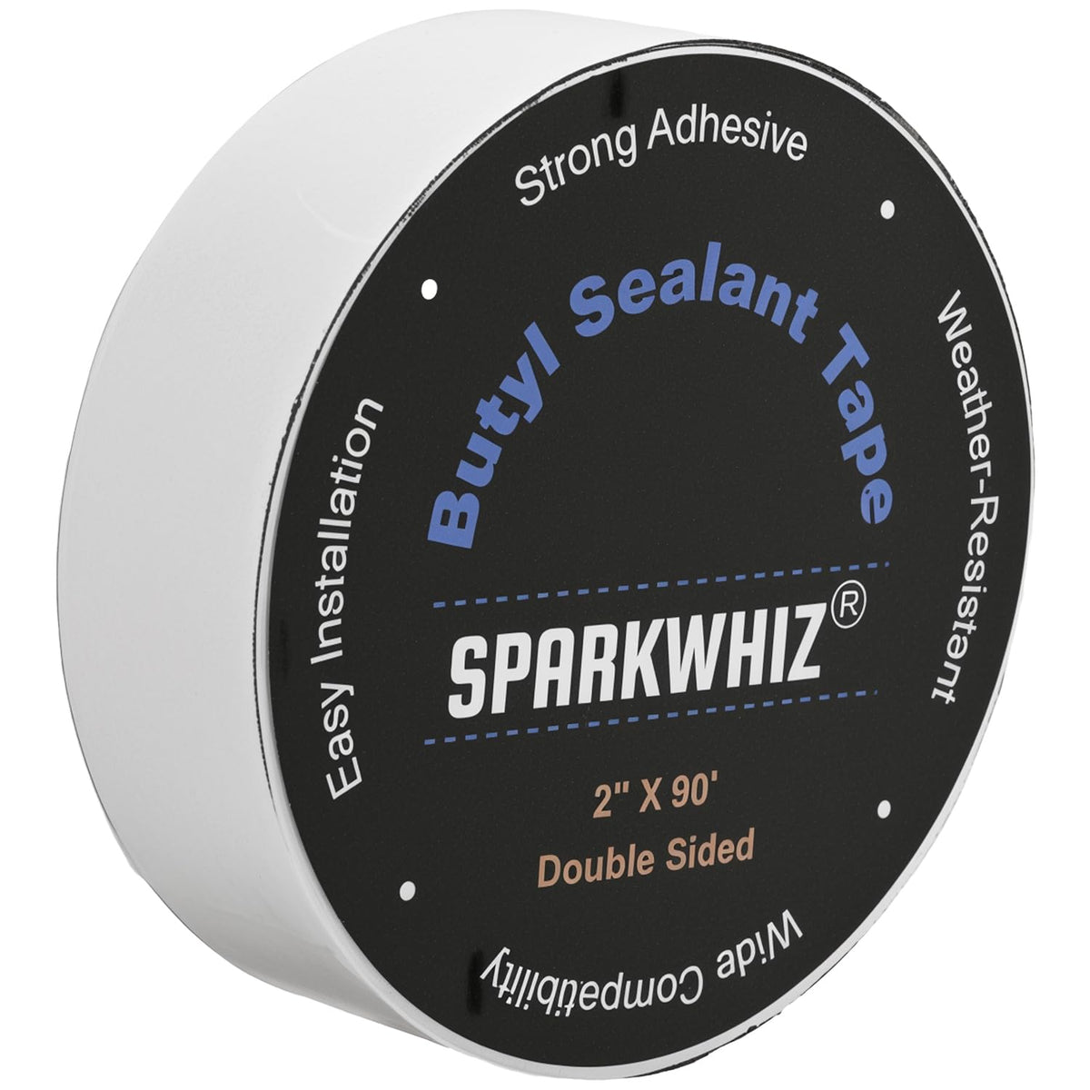 Butyl Sealant Tape 2" X 90' Double Sided 1 Pack