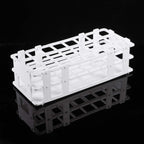 Plastic Lab Tube Rack Storage Stand Holder Detachable for 25mm ID, 24 Holes