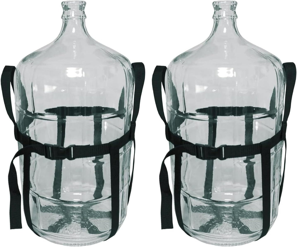 Carboy Carrier 4 5 6 Gallon Carboy Water Jug, Liquid Container Mover Pack of 2
