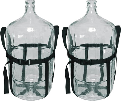 Carboy Carrier 4 5 6 Gallon Carboy Water Jug, Liquid Container Mover Pack of 2